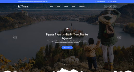 Travel Agency WordPress Theme