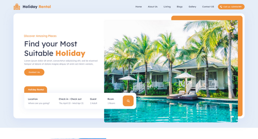 Tour Package WordPress Theme