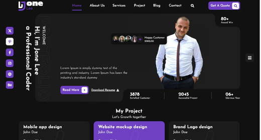 Unique Freelancer Portfolio Icons