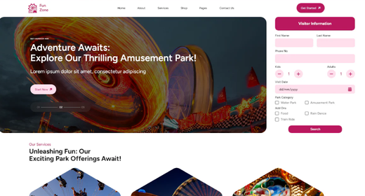 Unique Fun Center Icon