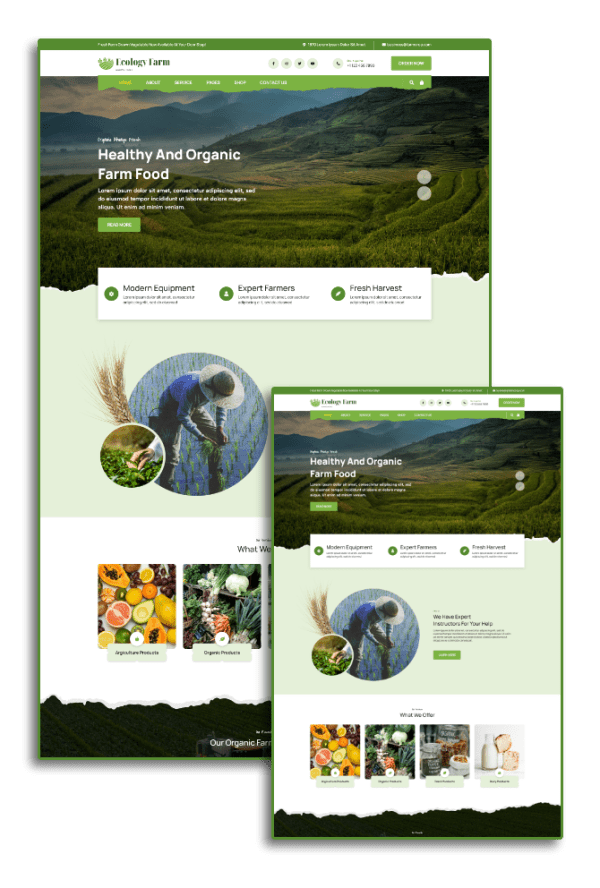 Free Nature WordPress Theme