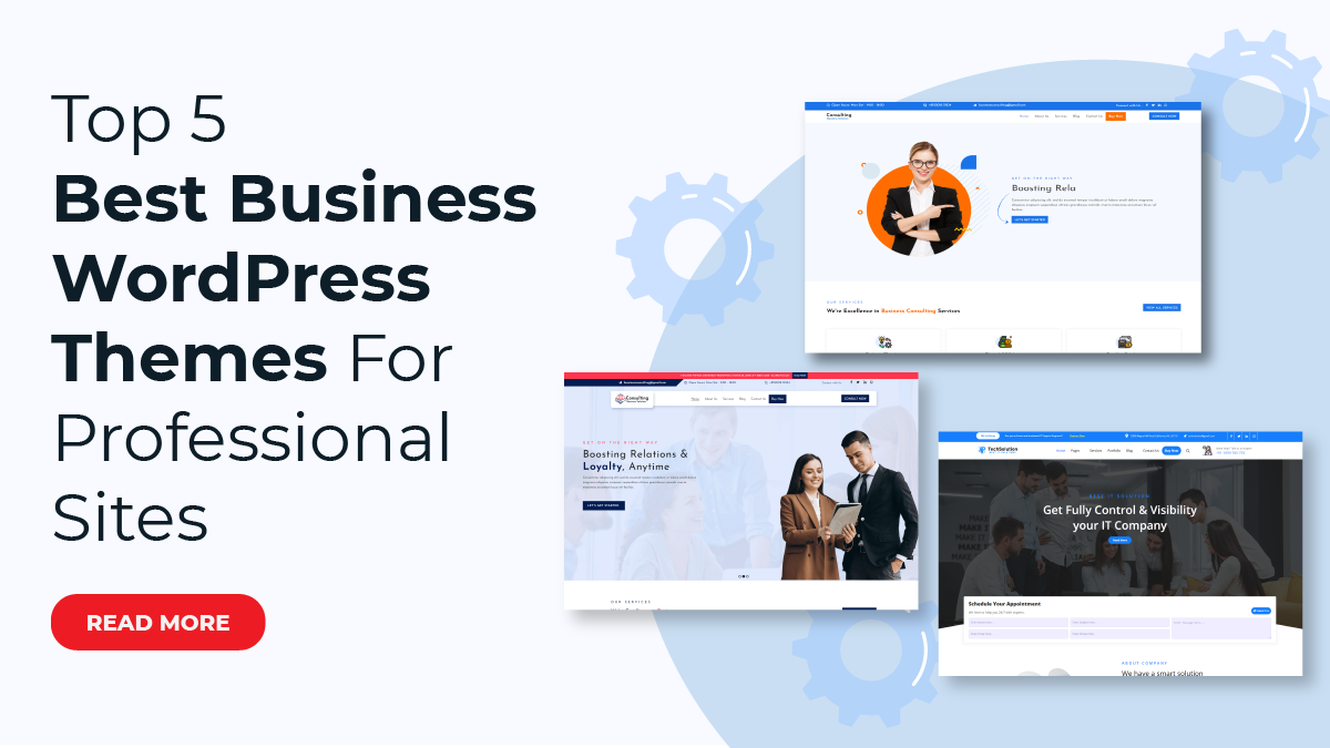 Top 5 Best Business WordPress Themes For Professional Sites