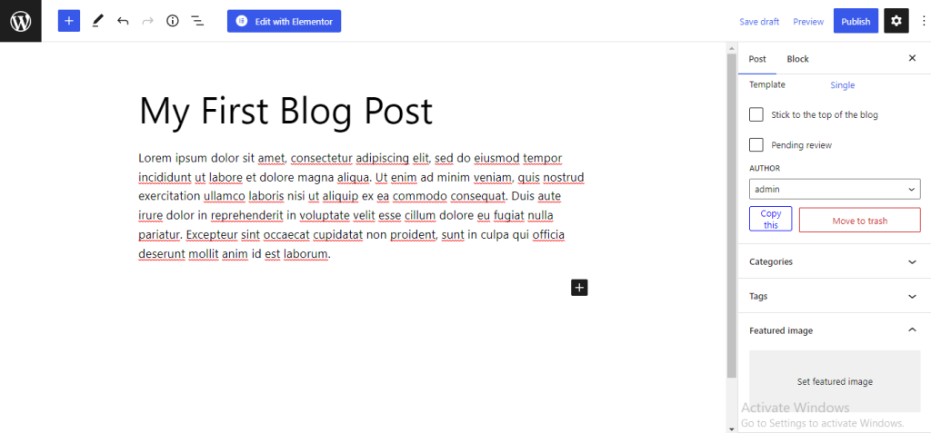 adding blog post