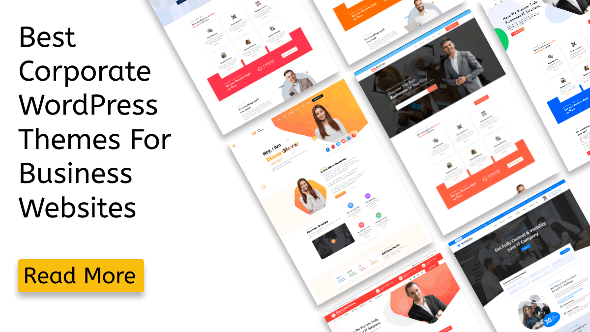 Best Corporate WordPress Themes For Business Websites