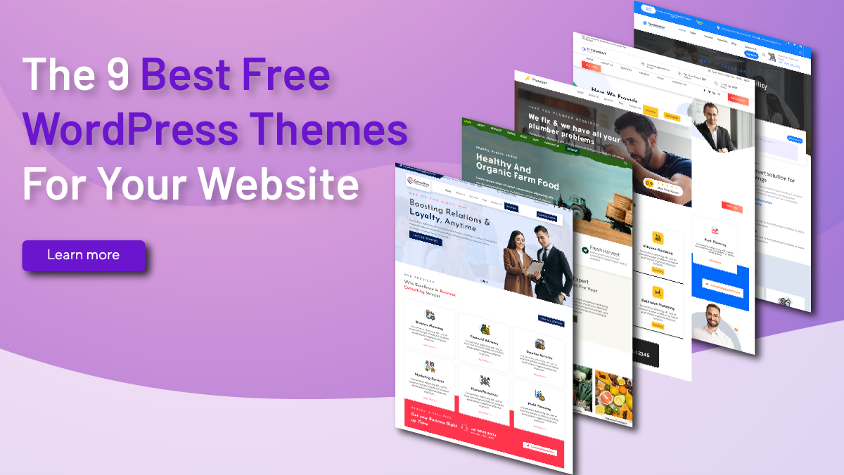 The 9 Best Free WordPress Themes For Your Website