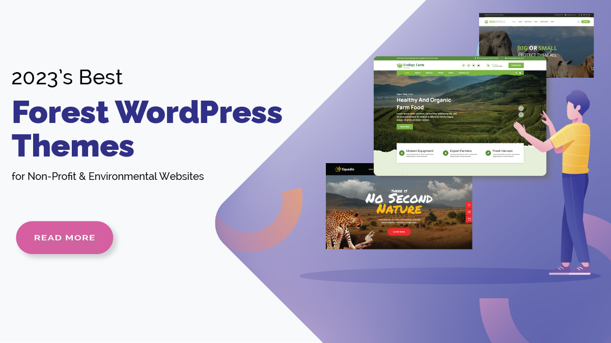 2023’s Best Forest WordPress Themes for Non-Profit & Environmental Websites
