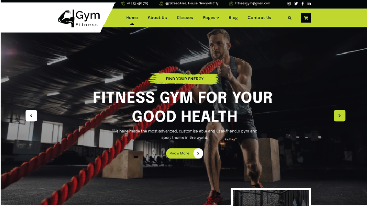fitness-wordpress-theme