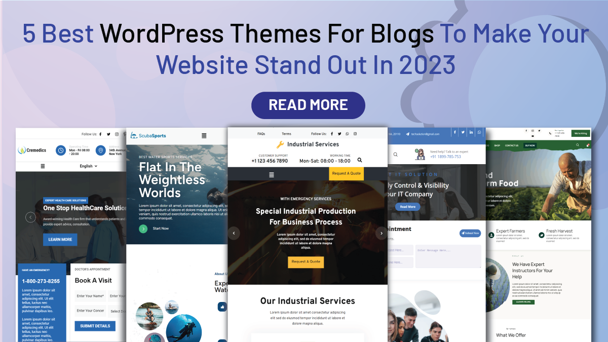 5 Best WordPress Themes For Blogs To Make Your Website Stand Out In 2023