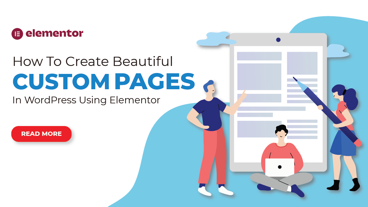 custom pages in wordpress