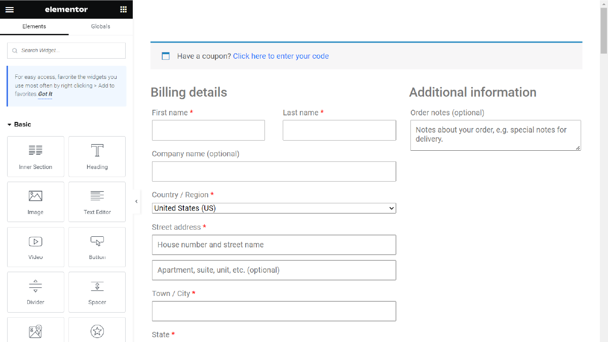customize-the-checkout-form