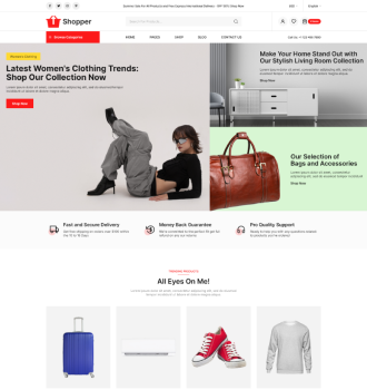 Fashion Shop WordPress Theme