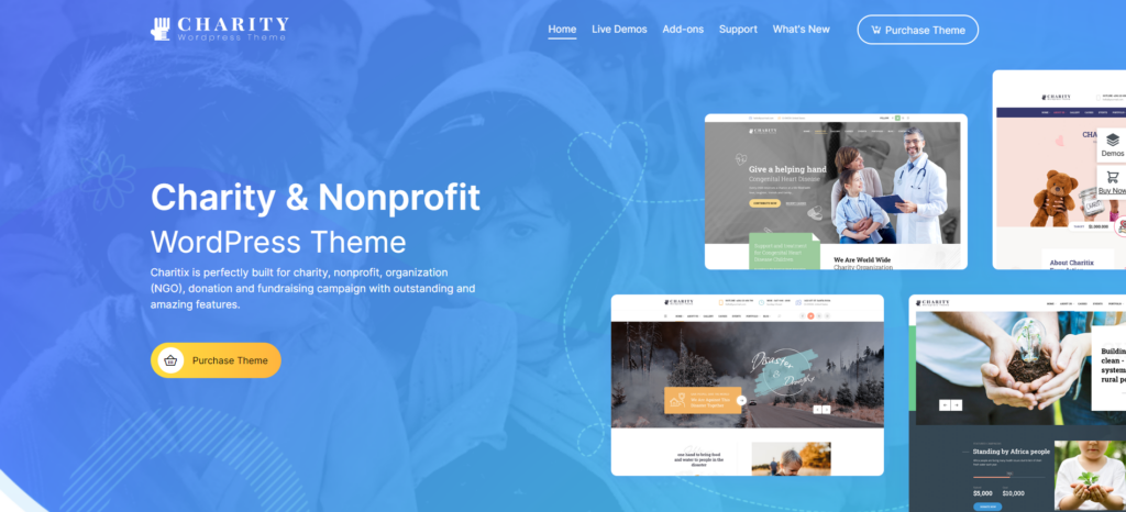charitix-nonprofit-wordpress-theme