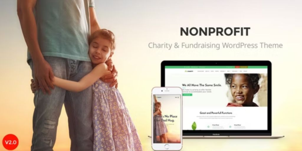 nonprofit wordpress themes for charity organizations