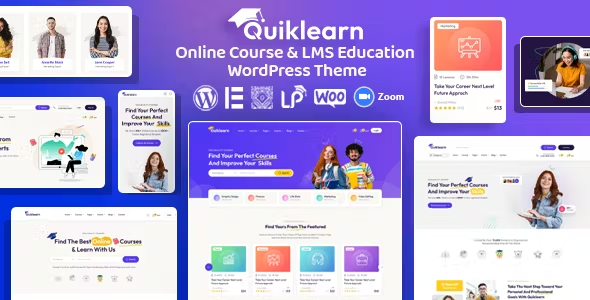 Quiklearn Education WordPress Theme