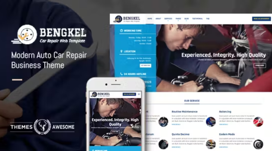 bengkel-auto-repair-shop-website-templates